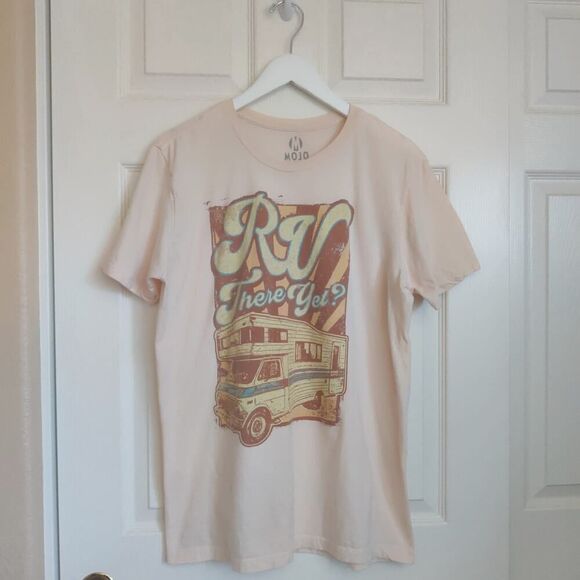 Unisex Mojo "RV There Yet?" seamless graphic tee sz L - Picture 5 of 9